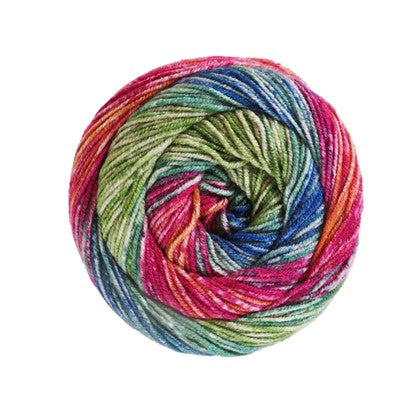 🧶 Stylecraft Batik Swirl DK – 200 g / 80% Premium Acrylic + 20% Wool – Colour-Change Yarn Cake