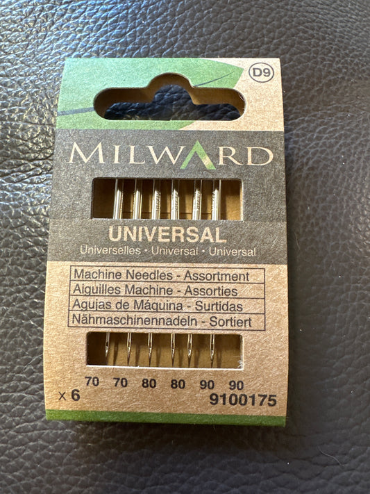 Millward Universal Machine Needles – Reliable Everyday Needles for Sewing Machines