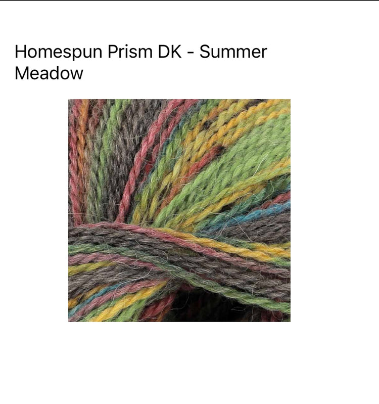 King Cole Homespun Prism DK Yarn 50g | Merino, Alpaca & Acrylic Blend