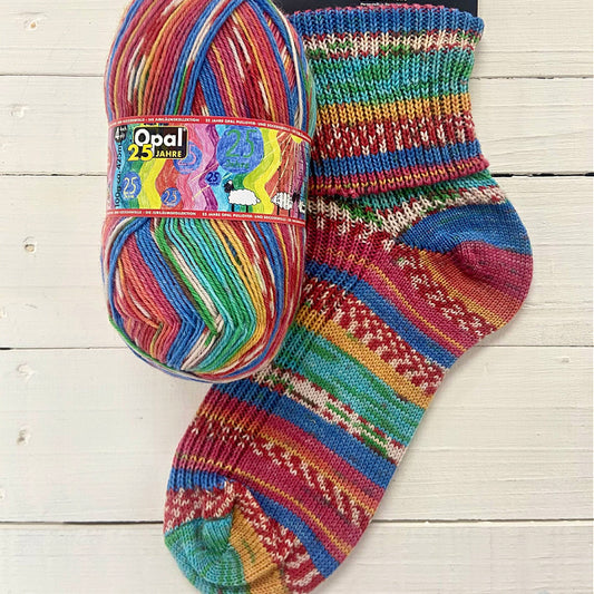 Opal 4ply 25 Years of Opal -Bright Birthday Colours