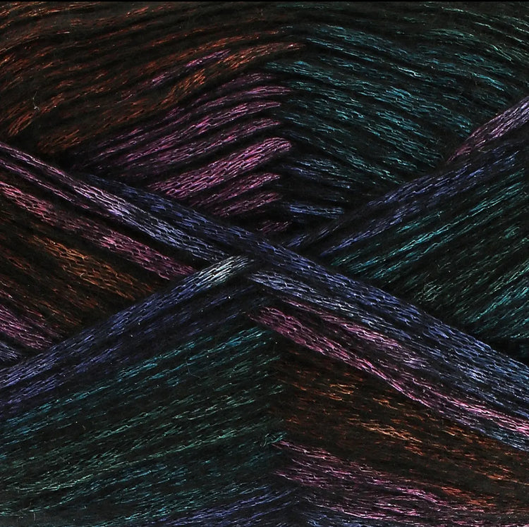 King Cole Firefly Aran Yarn | Shimmering Colour-Shift Knitting Yarn 100g Ball