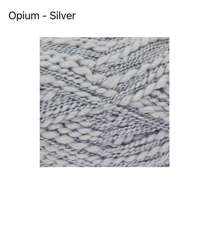 King Cole Opium Yarn – Chunky Thick & Thin Cotton Blend Novelty Yarn