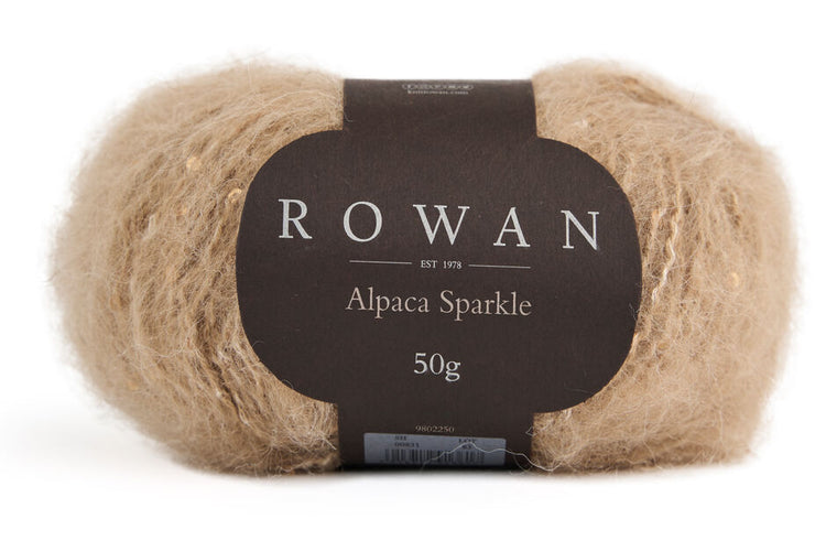 Rowan Alpaca Soft DK Sparkle | Luxury Wool, Alpaca & Metallic Yarn 50g | Soft Shimmer Blend
