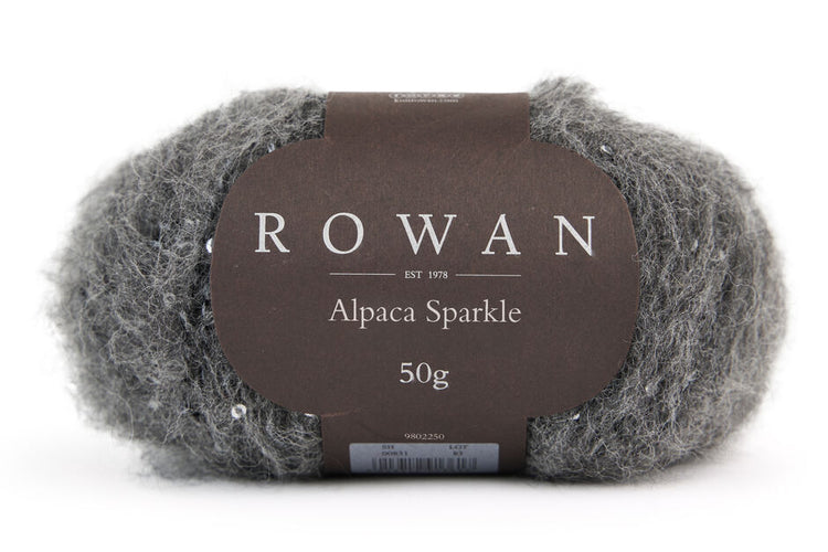 Rowan Alpaca Soft DK Sparkle | Luxury Wool, Alpaca & Metallic Yarn 50g | Soft Shimmer Blend