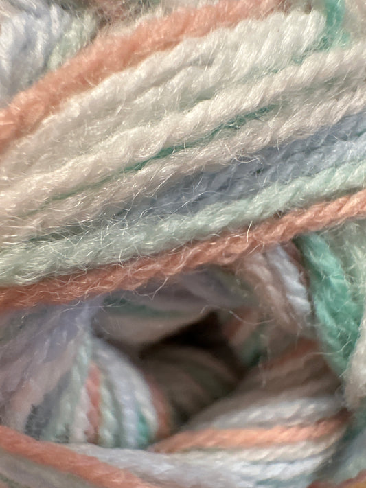King Cole Baby Print 4 Ply Yarn – Soft Self-Patterning Baby Acrylic