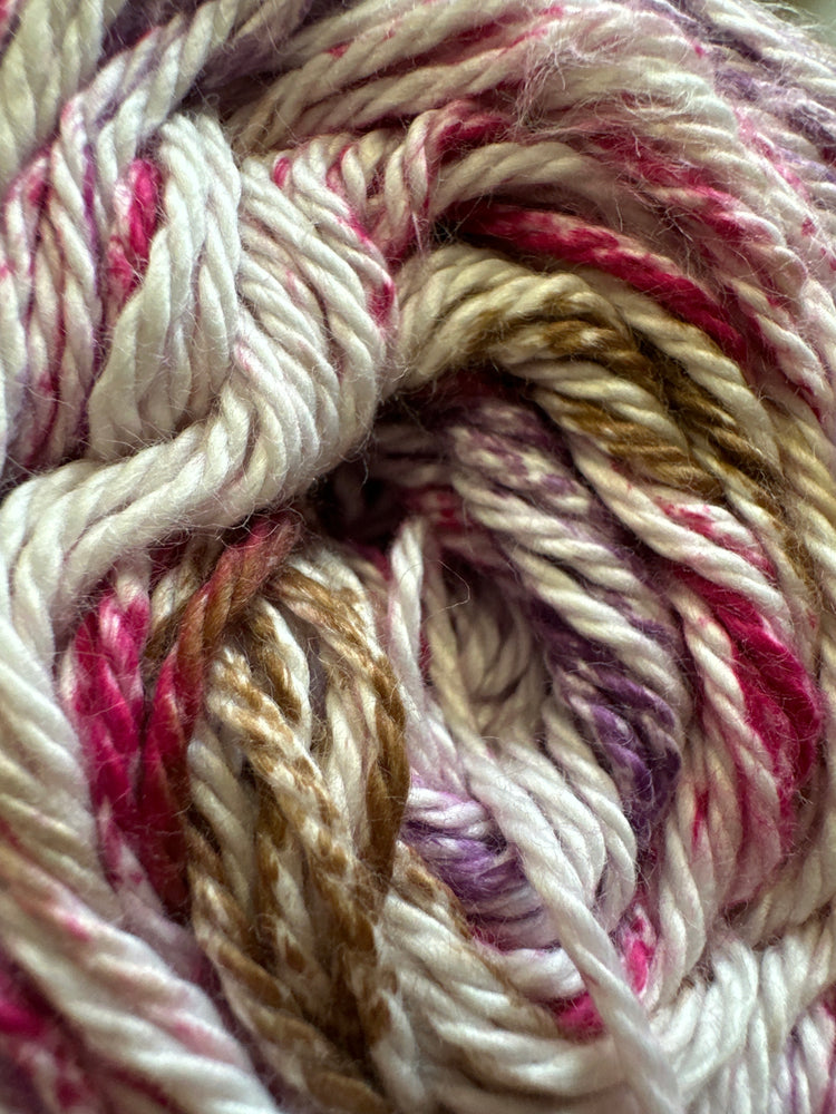 James C. Brett Cotton Waves Yarn – Self-Striping Cotton Blend DK Yarn