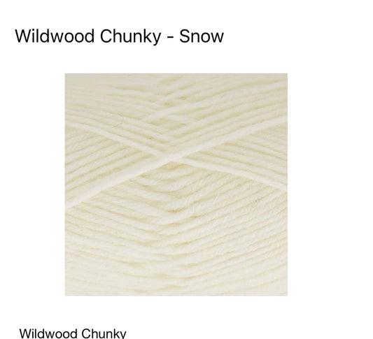 King Cole Wildwood Chunky Yarn – 100% Recycled Wool Chunky (100g)