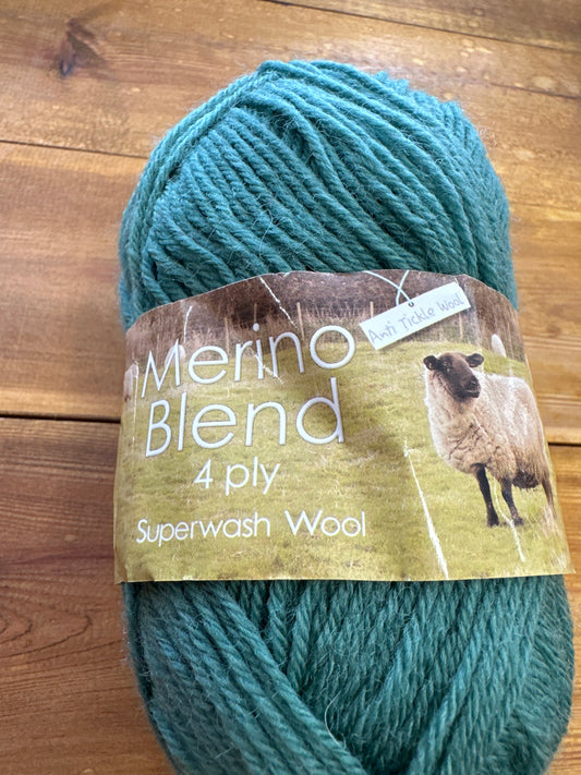 King Cole merino anti tickle 50g 4ply Ivy