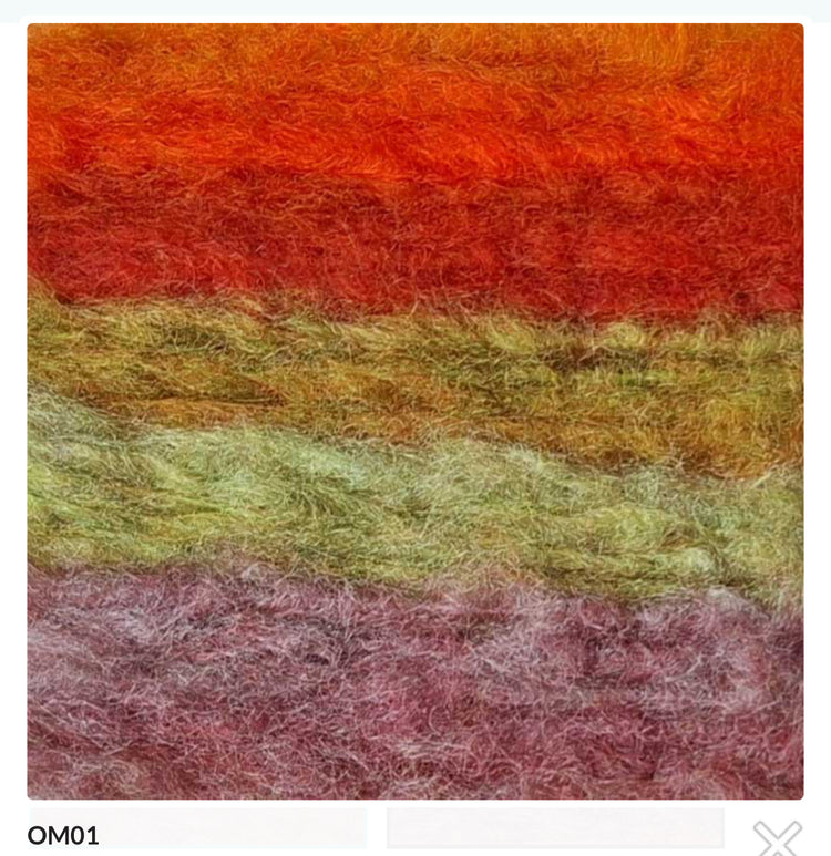 James C. Brett Boom Super Chunky Yarn | Soft Self-Striping Knitting Wool 100g