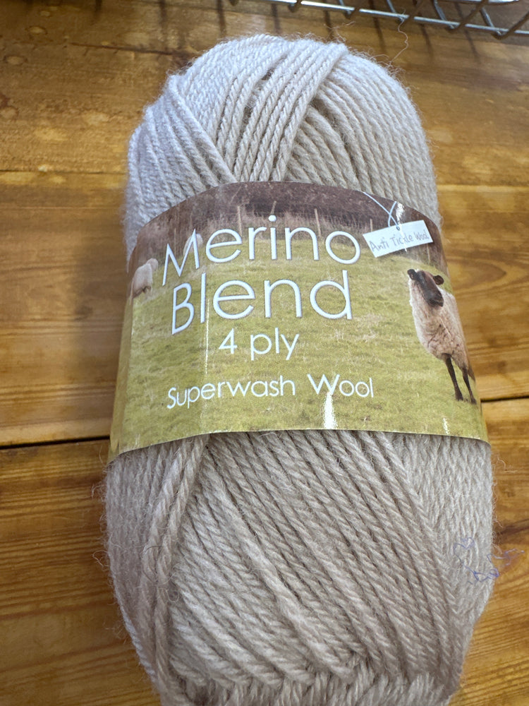 King Cole merino anti tickle 50g 4ply Biscuit