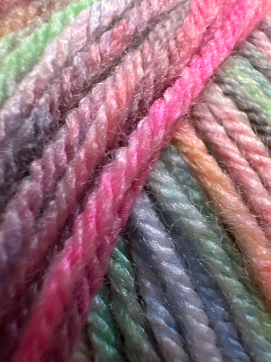 Stylecraft Colour Burst DK Yarn | 100% Acrylic Self-Striping DK 100g