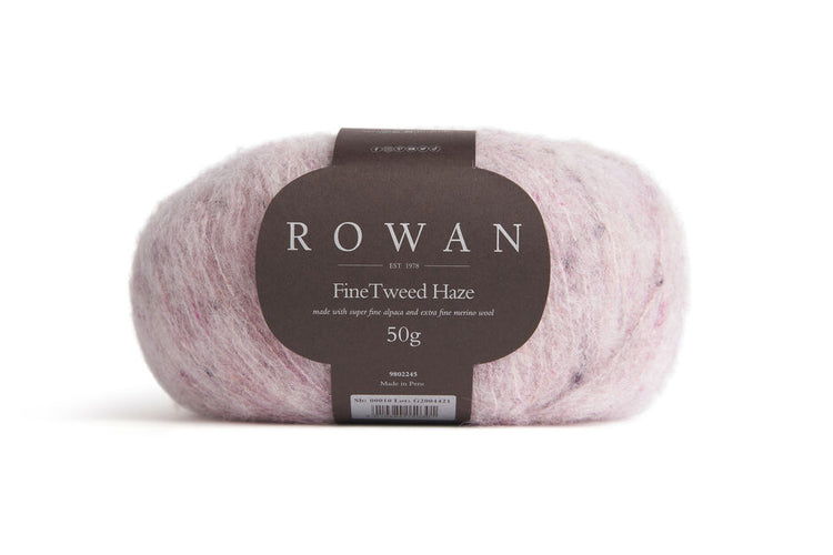 Rowan Fine Tweed Haze Yarn – Lightweight Mohair Wool Blend DK Yarn