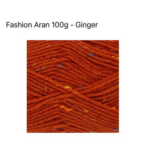 King Cole Fashion Aran Yarn 100g | Wool Blend Aran Knitting Yarn UK