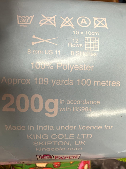 King Cole warm and toastie Green