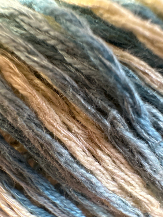 King Cole Linendale Reflections DK Yarn — Self-Striping Linen Blend Yarn for Knitting & Crochet