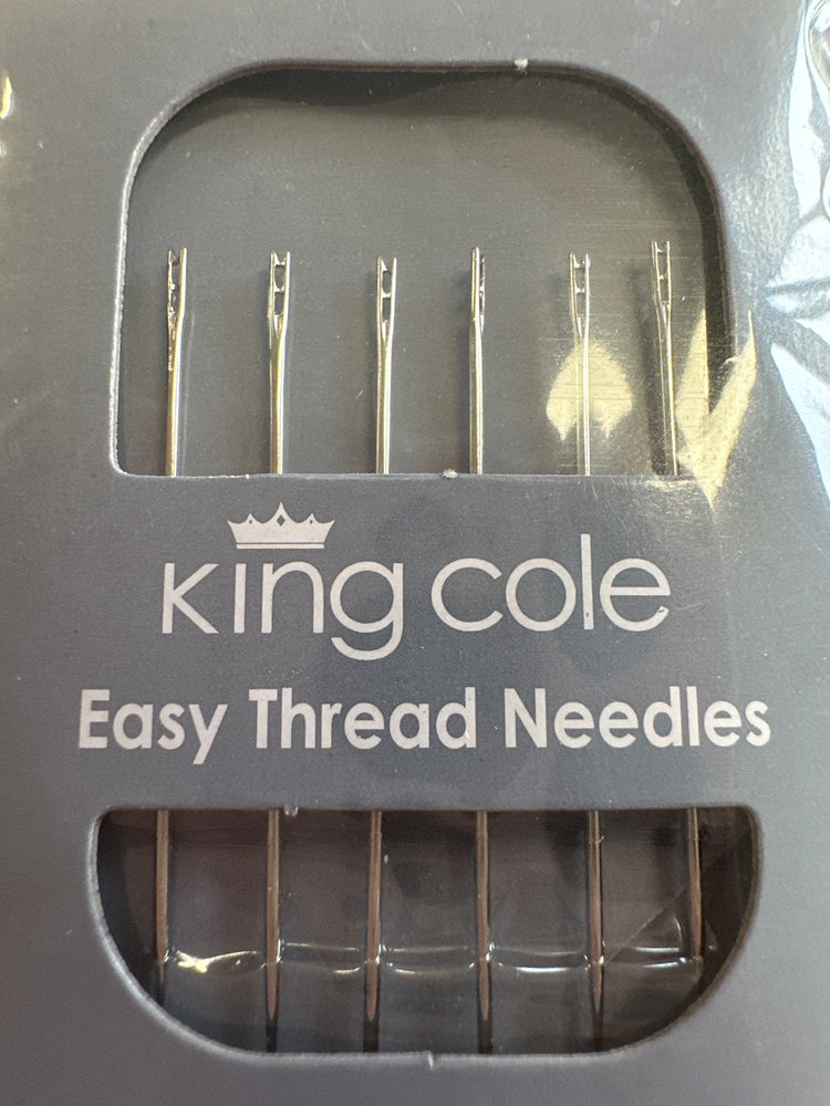 King Cole Easy Thread Needles – Effortless Threading for Smooth Sewing