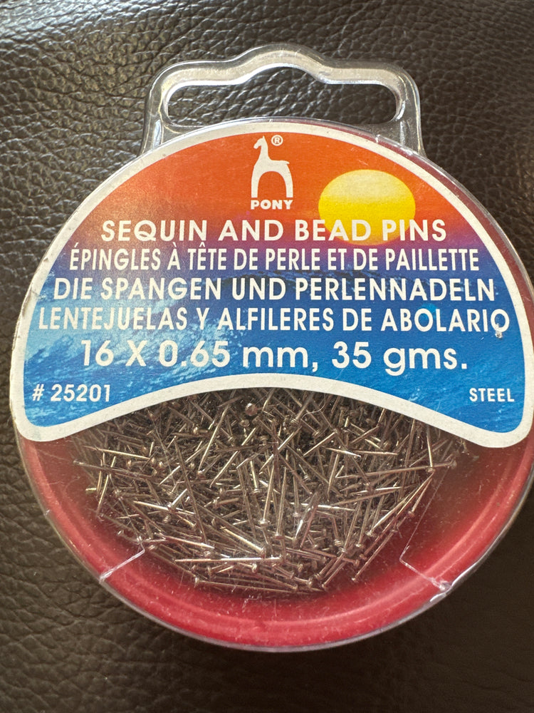 Pony Sequin & Bead Pins – Fine, Precise Pins for Delicate Craft Work