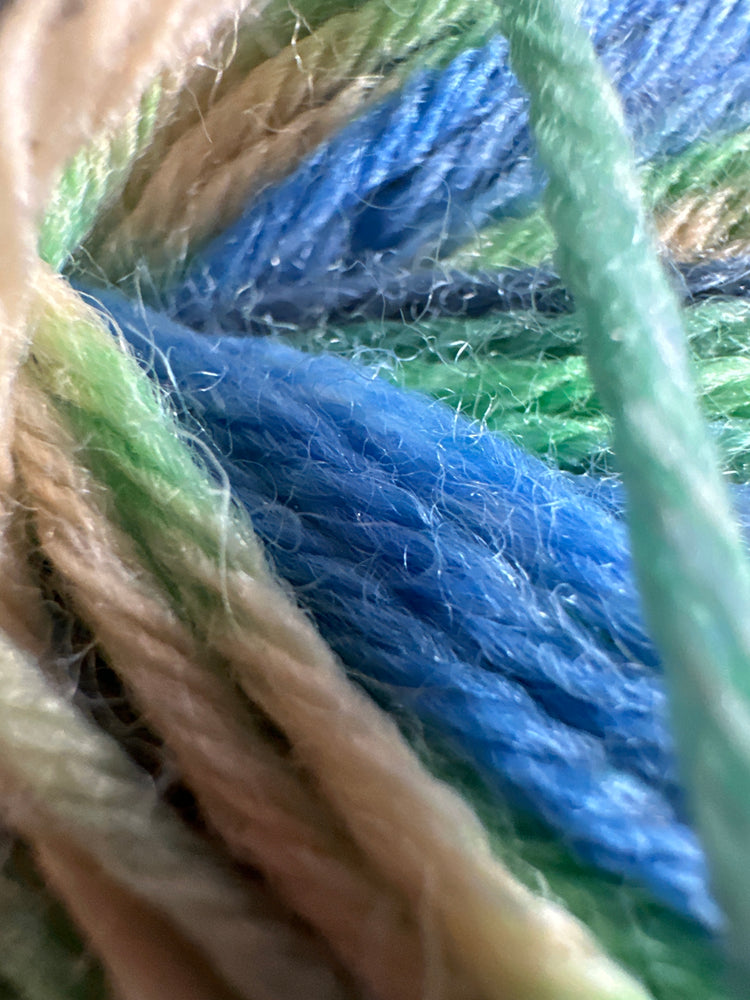 Opal 6 Ply Sock Yarn – Warm, Durable & Self-Patterning Wool