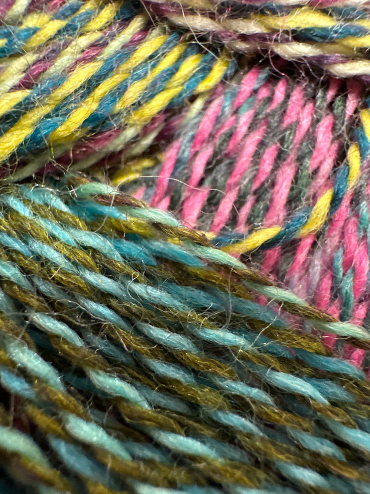 Schoppel Zauberball Crazy Yarn — Self-Striping Superwash Wool Yarn for Knitting & Crochet