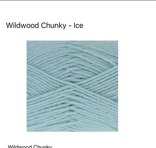King Cole Wildwood Chunky Yarn – 100% Recycled Wool Chunky (100g)