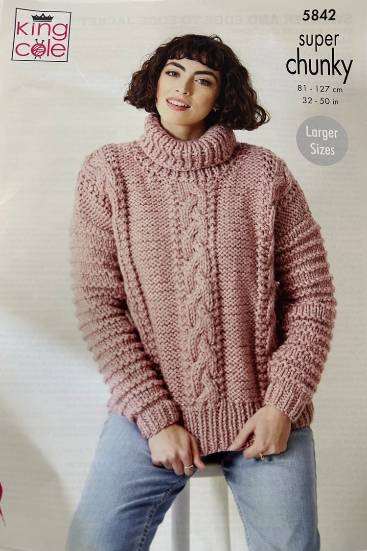 *Special Offer* King Cole Big Value Super Chunky Stormy 12 x 100GM Ball Pack