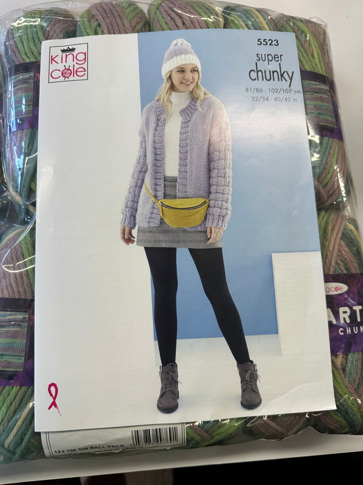 *Special Offer* King Cole Big Value Super Chunky Quartz 12 x 100GM Ball Pack