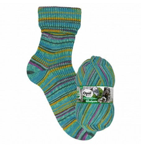 Opal Fascination-Schafpate Happy Wandering Sheep 4ply