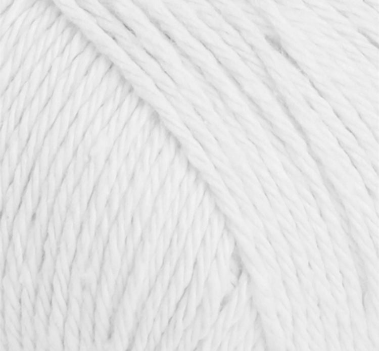 King Cole Big Value recycled dishcloth yarn - White