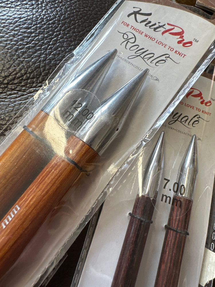 KnitPro Interchangeable Circular Needle Tips –Royale- versatile, Premium Knitting System