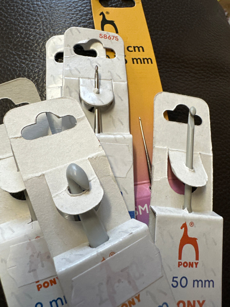 Pony Classic Crochet Hooks – Traditional, Reliable Hooks for Every Maker
