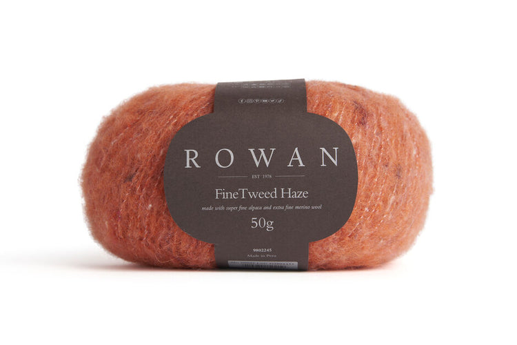 Rowan Fine Tweed Haze Yarn – Lightweight Mohair Wool Blend DK Yarn