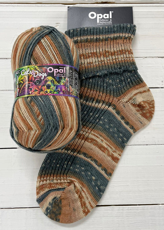 Opal 4ply Cats & Dogs - Purring Sofa Cushion