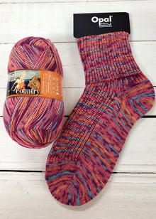  Opal 4ply Country - Flame Warmth
