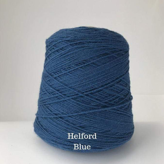 Frangipani 5-ply gansey yarn  - Helford Blue