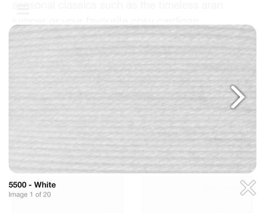 🧶 Wendy With Wool Aran 400 g – Aran Weight Yarn (75% Acrylic, 25% Wool)