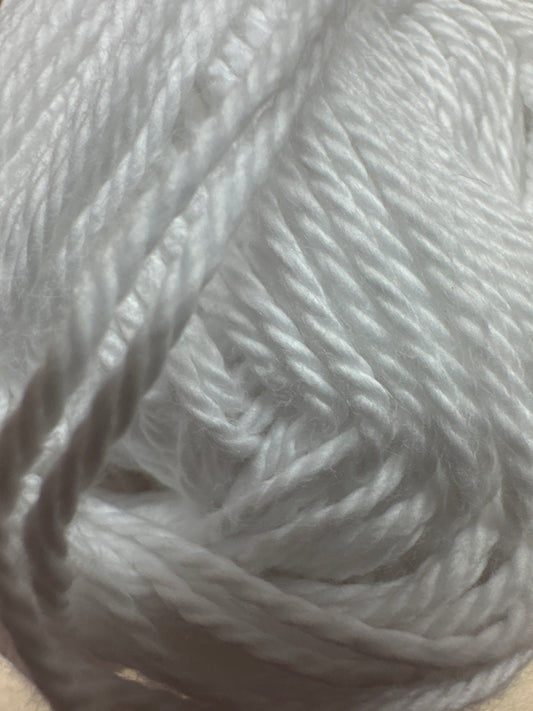 King Cole cotton soft white dk