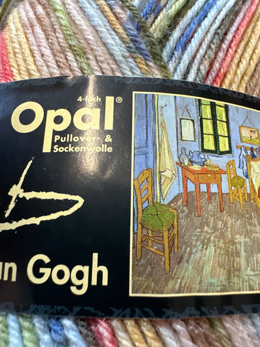 Opal sock yarn 4 ply Vincent Van Gogh