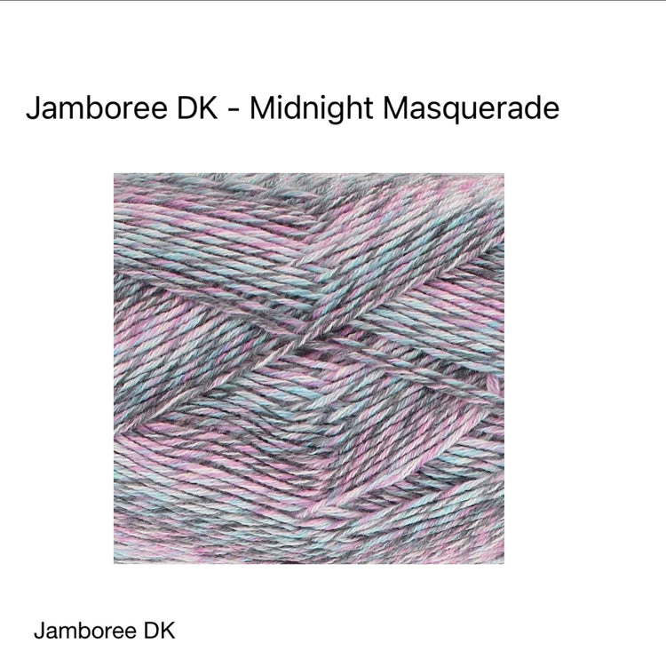 King Cole Jamboree DK Yarn – Variegated Colour-Burst Double Knitting Yarn