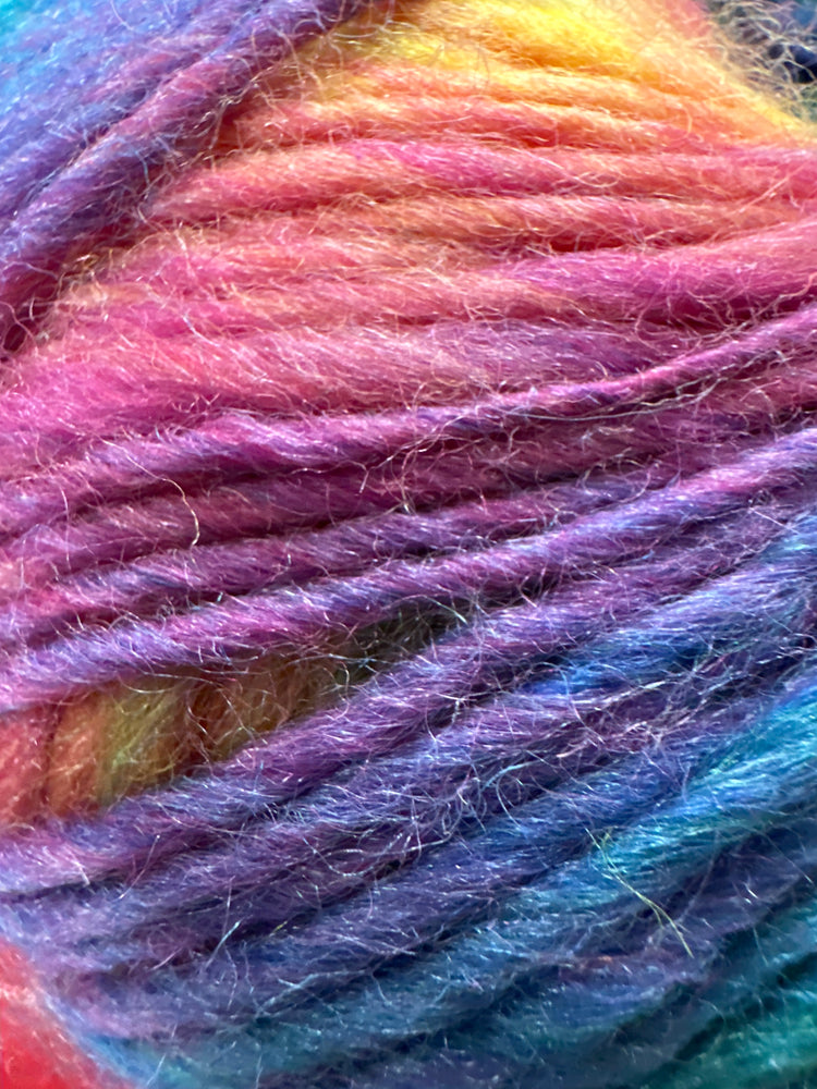 Louisa Harding Amitola Grande Yarn — Luxury Self-Striping Wool Blend Yarn for Knitting & Crochet