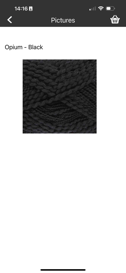 King Cole Opium – 100 g • approx. 250 m / 273 yds • 54% Cotton / 42% Premium Acrylic / 4% Polyamide • Chunky / Thick-and-Thin Novelty