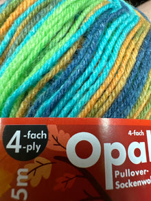  Opal sock yarn - LaubGEFLUSTER 11252