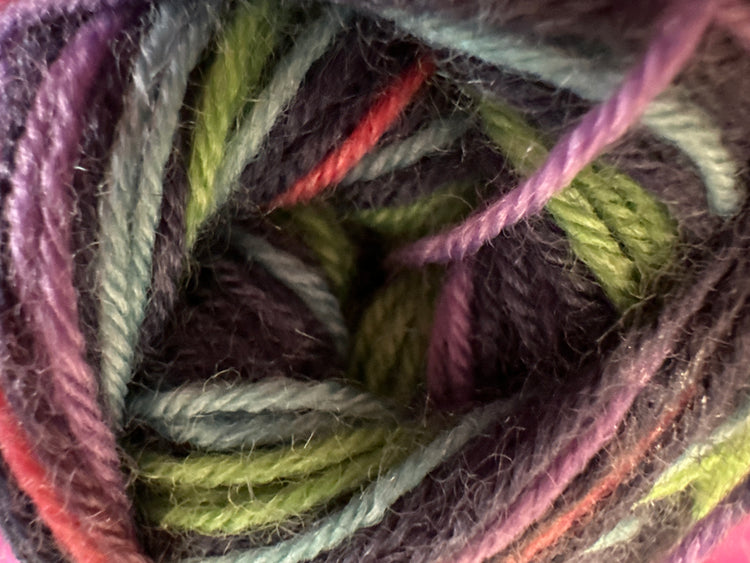 James C. Brett Funny Feetz Sock Yarn – Self-Patterning 4 Ply