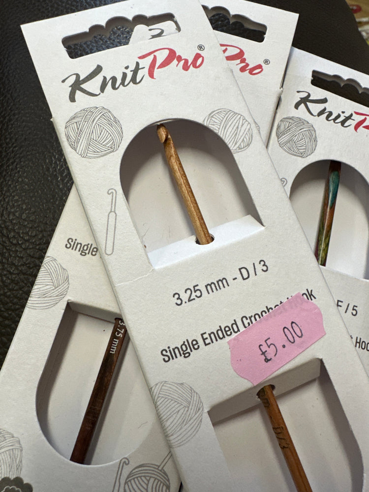 KnitPro Symfonie, Ginger & Basix Beech Crochet Hooks – Stylish, Smooth Crochet Essentials