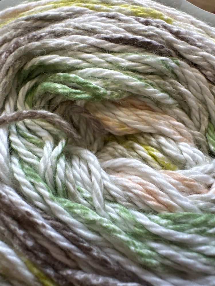 James C. Brett Cotton Waves Yarn – Self-Striping Cotton Blend DK Yarn