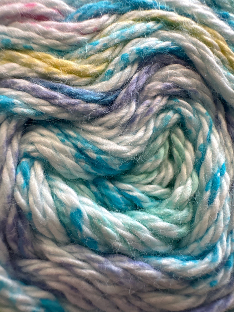 James C. Brett Cotton Waves Yarn – Self-Striping Cotton Blend DK Yarn