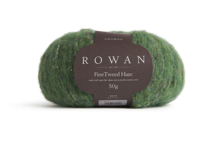 Rowan Fine Tweed Haze Yarn – Lightweight Mohair Wool Blend DK Yarn