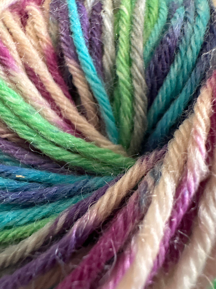 Opal 6 Ply Sock Yarn – Warm, Durable & Self-Patterning Wool