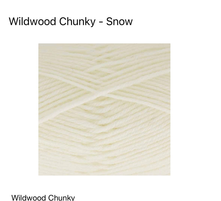King Cole Wildwood Chunky Yarn – 100% Recycled Wool Chunky (100g)