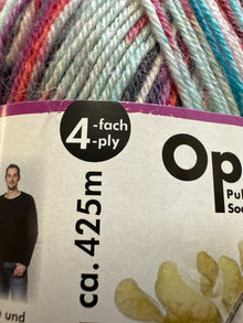  Opal Aquarell sock yarn Floral Oasis