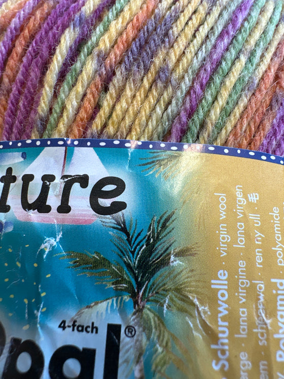 Opal sock yarn - Adventure Zeintencocktail